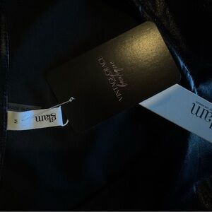 Glam Black Bodysuit Top